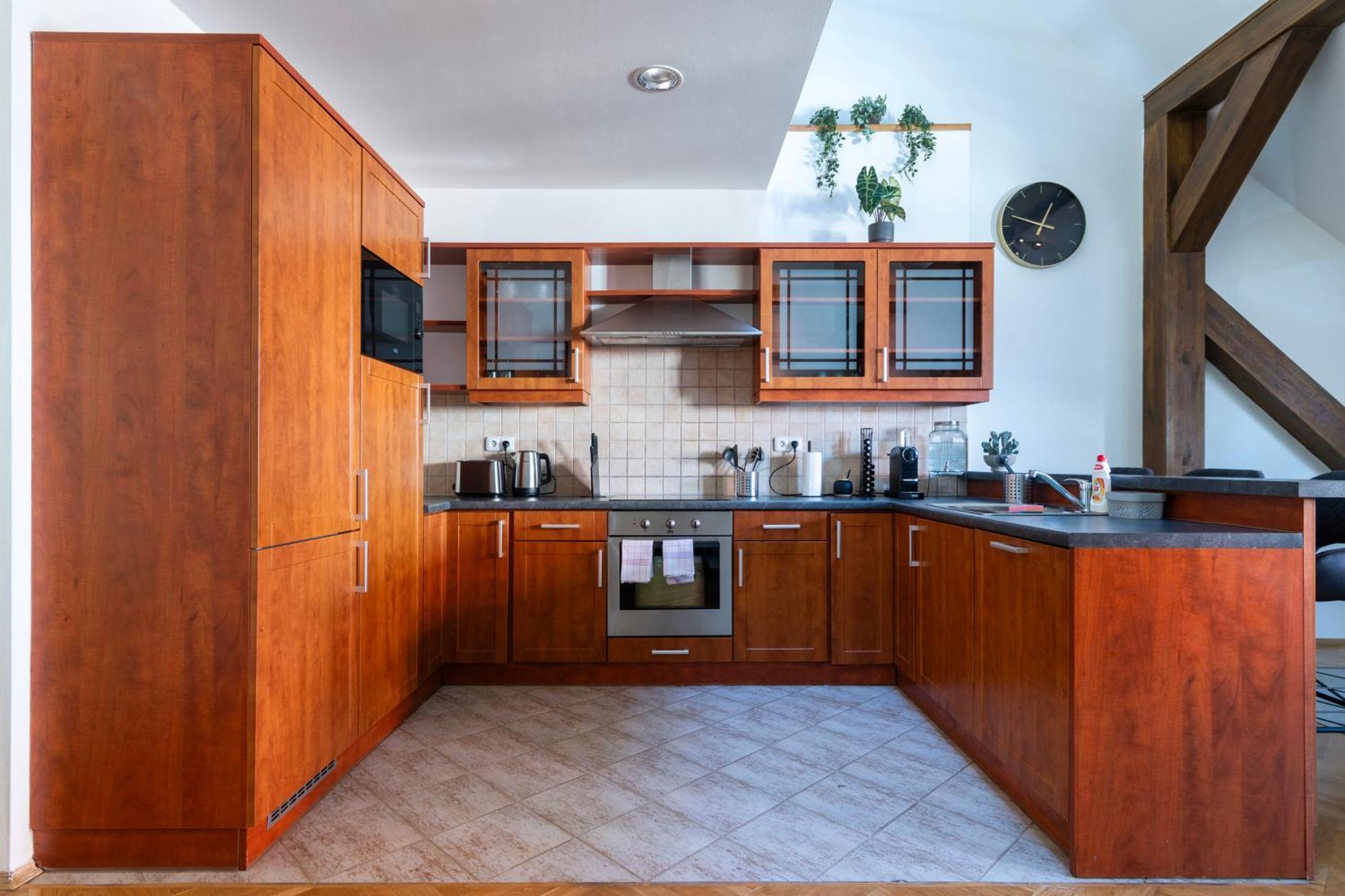 Duplex 165m2 With Views Only 30 Seconds To Charles Bridge Appartamento
